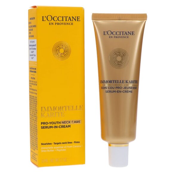 L'Occitane Immortelle Pro-Youth Neck Cream 1.7 oz - Picture 1 of 3